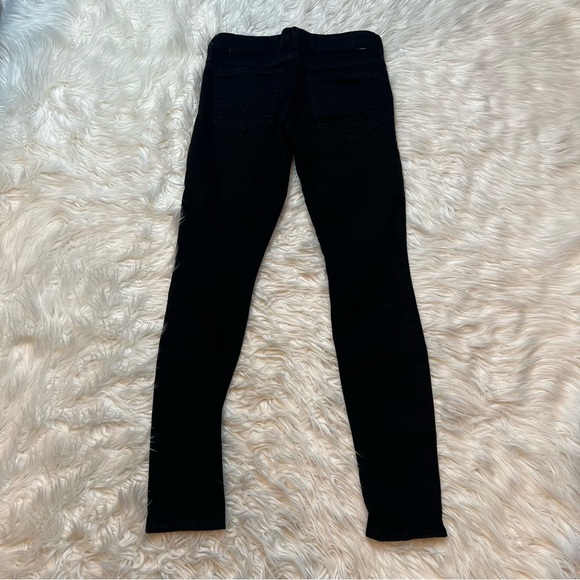 • MOTHER • The Looker Skinny Jeans A Model Spy Black - Picture 11 of 14
